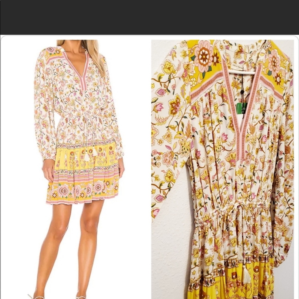 NWT Spell And The Gypsy Collective Portobello Road Playdress In Honey Dew Small - Picture 1 of 6